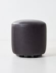 LUCA Furniture Brooklyn Leather Ottoman Small product photo View 03 S