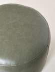 LUCA Brooklyn Leather Ottoman Small, Green product photo View 02 S