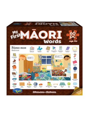 Puzzles My First Maori Words, Ruma Moe Bedroom product photo
