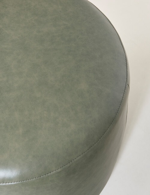 LUCA Brooklyn Fabric Ottoman Large, Green product photo View 02 L