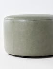 LUCA Brooklyn Fabric Ottoman Large, Green product photo View 03 S