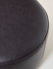 LUCA Brooklyn Leather Ottoman Large, Ash product photo View 02 S