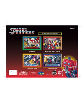 Puzzles Transformers Frame Tray Puzzle, 35-Piece product photo
