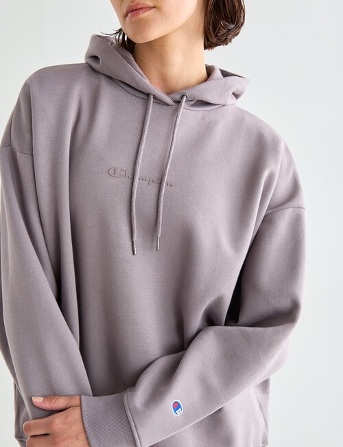 Champion Script Oversized Hoodie, London Morning product photo View 04 L