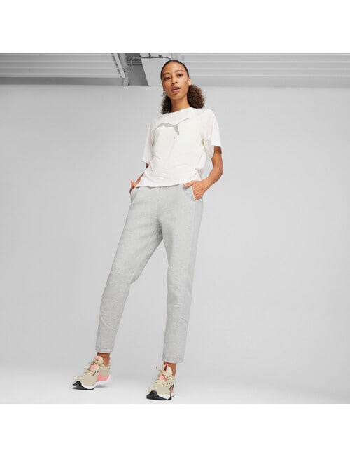 Puma Evostripe High Waist Pants, Light Grey product photo View 06 L