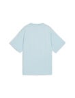 Puma Essential Tape Tee, Turqoise Surf product photo View 02 S