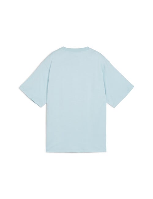 Puma Essential Tape Tee, Turqoise Surf product photo View 02 L