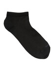 NZ Sock Co. Merino Anklet Sock, Black, 9-11 product photo View 02 S