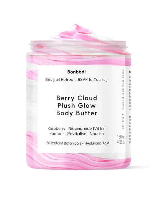 The Bonbon Factory Berry Cloud Plush Glow Body Butter, 130g product photo