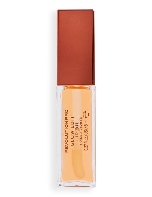 Revolution Pro Glow Edit Lip Oil, Soleil Orange product photo