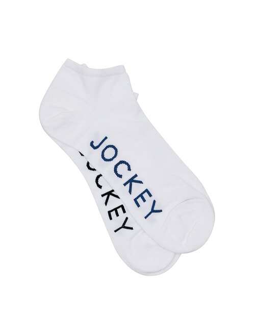 Jockey Performance Trainer Sock, 2-Pack, White product photo