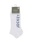 Jockey Performance Trainer Sock, 2-Pack, White product photo View 02 S