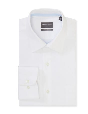Van Heusen Classic Dobby Shirt, White product photo