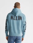 Calvin Klein Illusion Logo Hoodie, Blue product photo View 03 S