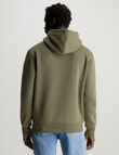 Calvin Klein Monologo Hoodie, Olive product photo View 03 S