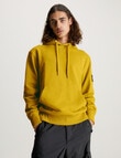 Calvin Klein Badge Hoodie, Yellow product photo View 02 S