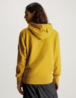 Calvin Klein Badge Hoodie, Yellow product photo View 03 S
