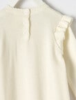 Little Bundle Knit Dress, Vanilla product photo View 02 S