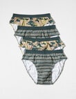 Blue Ink Camo Brief, 4-Pack, Green, 2-16 product photo