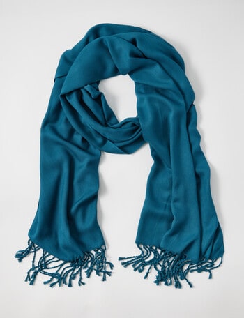 Boston + Bailey Classic Scarf, Teal product photo