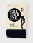 Columbine Soft Opaque Tight, 50D, Dark Navy product photo View 02 S