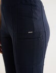 Line 7 Rolled Hem Capri Pant, Navy product photo View 04 S