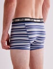 Mazzoni Open Front Stripe Trunk, 2-Pack, Blue Stripe & Plain Blue product photo View 03 S