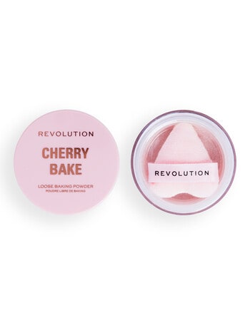 Makeup Revolution Y2K Baby Loose Powder & Puff Cherry Bake product photo