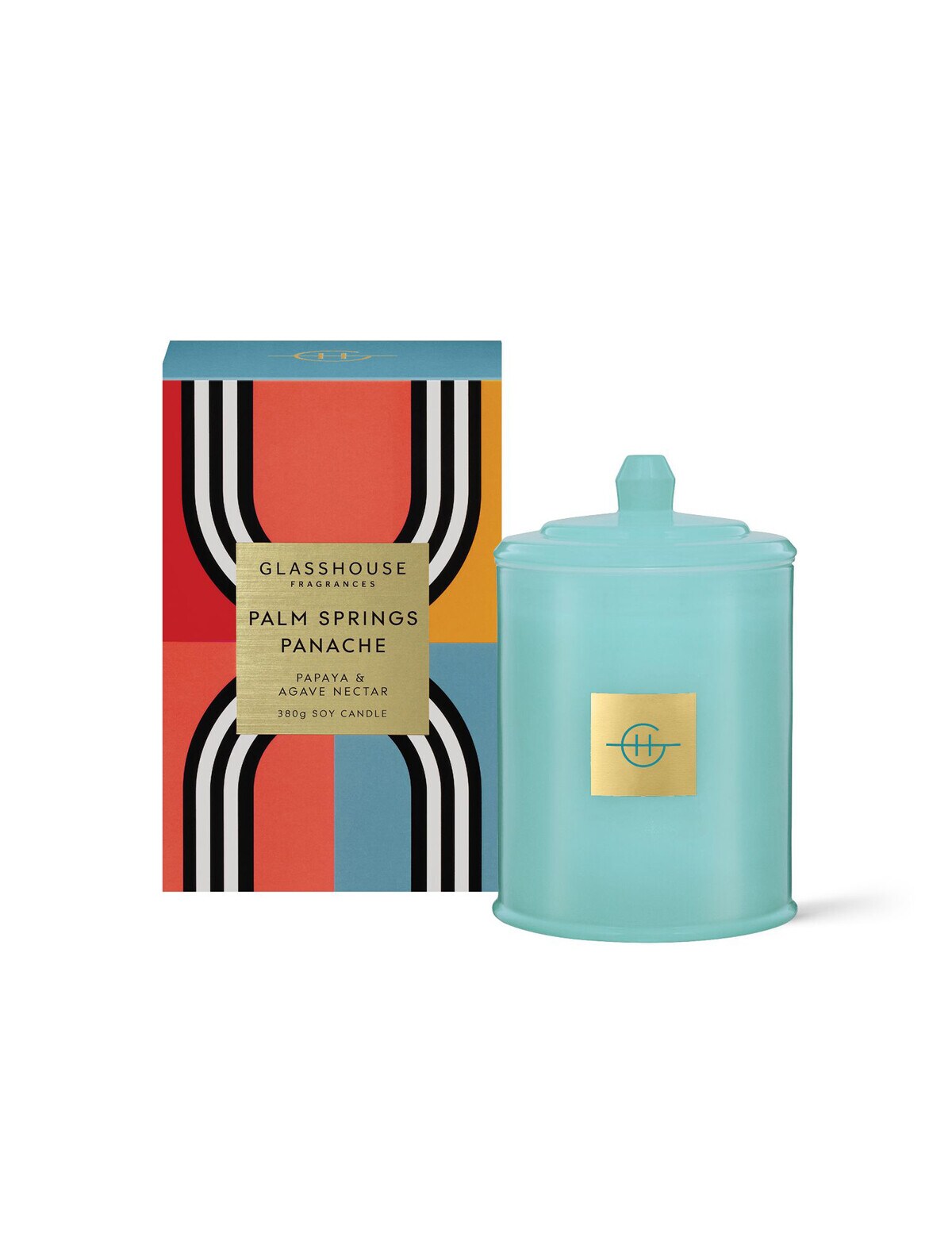 Glasshouse Fragrances Palm Springs Panache Candle, 380g Candles