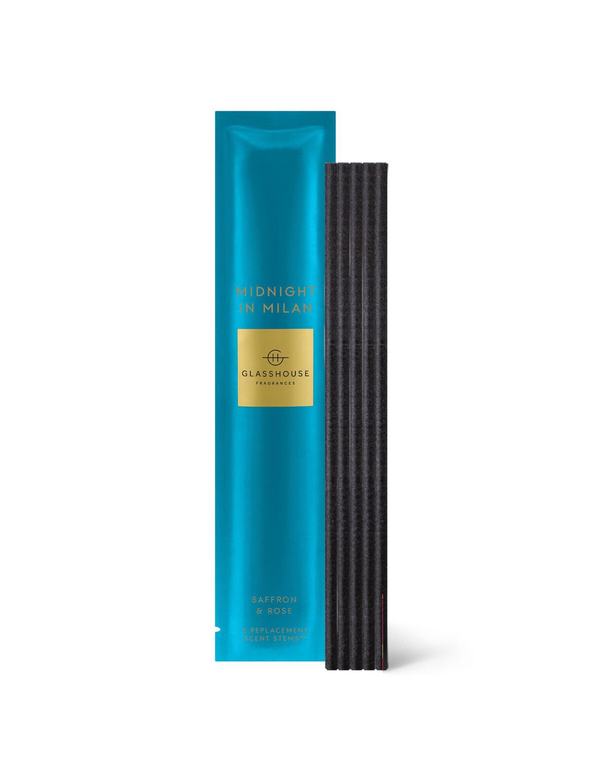 Glasshouse Fragrances Midnight in Milan Replacement Scent Stems, 5