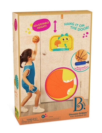 B. Dinosaur Dribble Basketball Set product photo