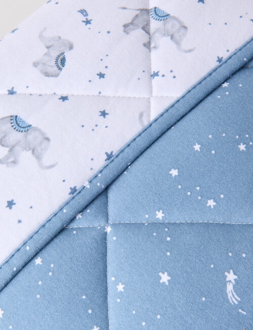 Little Textiles Cot Comforter, Elephants product photo View 03 L