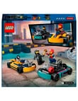LEGO City Go-Karts and Race Drivers, 60400 product photo View 10 S