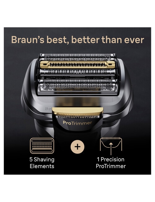 Braun Series 9 Pro Wet & Dry Foil Shaver, 9577CC product photo View 08 L