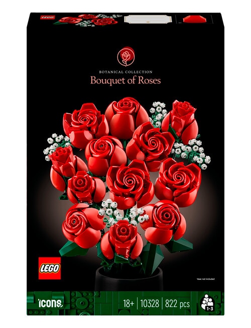 LEGO Botanicals Bouquet of Roses, 10328 product photo View 02 L