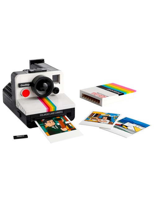 LEGO Ideas Polaroid OneStep SX-70 Camera, 21345 product photo View 03 L