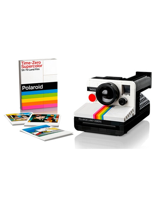LEGO Ideas Polaroid OneStep SX-70 Camera, 21345 product photo View 04 L