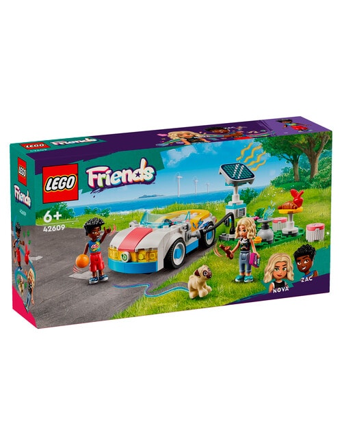 LEGO Friends Friends Electric Car and Charger, 42609 product photo View 02 L