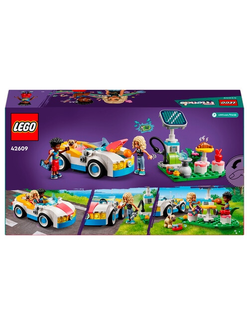 LEGO Friends Friends Electric Car and Charger, 42609 product photo View 12 L