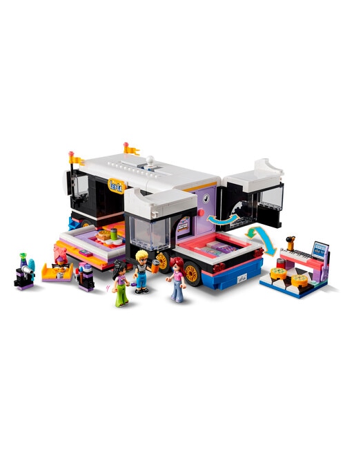 LEGO Friends Friends Pop Star Music Tour Bus, 42619 product photo View 04 L