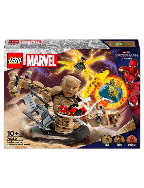 Lego Super Heroes Marvel Spider-Man vs. Sandman: Final Battle, 76280 product photo View 02 L