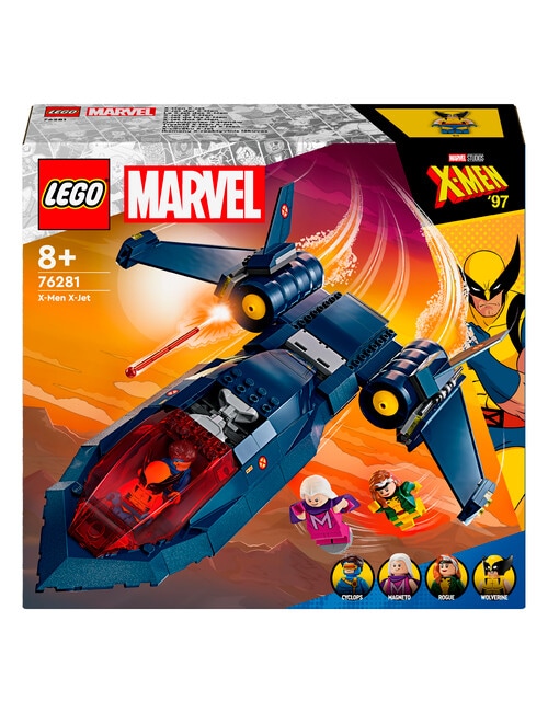 Lego Super Heroes Marvel X-Men X-Jet, 76281 product photo View 02 L