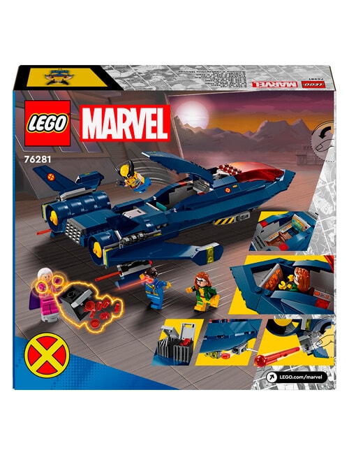 Lego Super Heroes Marvel X-Men X-Jet, 76281 product photo View 13 L