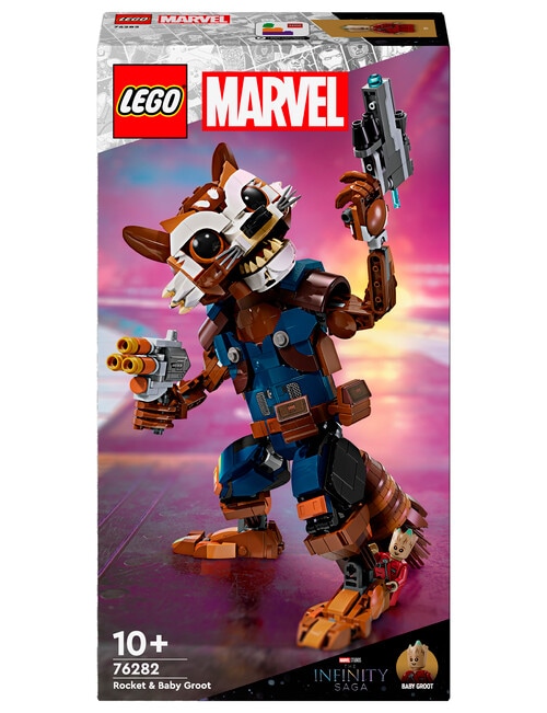 Lego Super Heroes Super Heroes Marvel Rocket & Baby Groot, 76282 product photo View 02 L