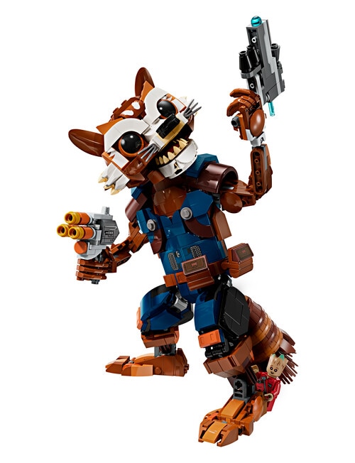 LEGO Superheroes Marvel Rocket & Baby Groot, 76282 product photo View 03 L