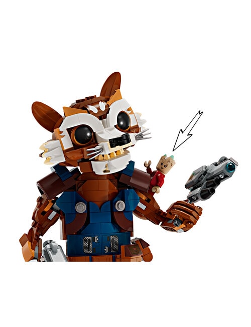 Lego Super Heroes Marvel Rocket & Baby Groot, 76282 product photo View 05 L