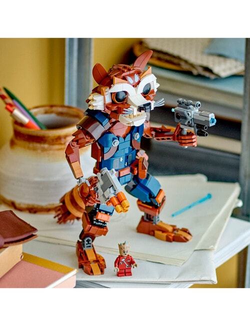 LEGO Superheroes Marvel Rocket & Baby Groot, 76282 product photo View 07 L