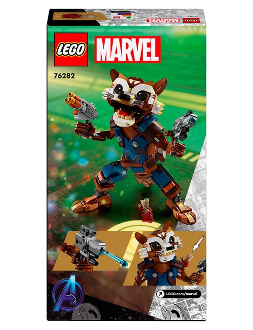 Lego Super Heroes Super Heroes Marvel Rocket & Baby Groot, 76282 product photo View 12 L