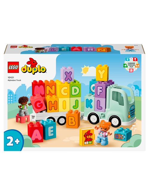 LEGO DUPLO Duplo® Town Alphabet Truck, 10421 product photo View 02 L