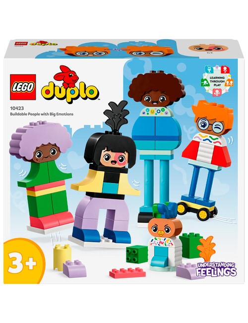 LEGO DUPLO Duplo® Town Buildable People with Big Emotions, 10423 product photo View 02 L